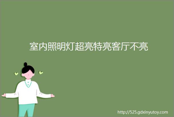 室内照明灯超亮特亮客厅不亮